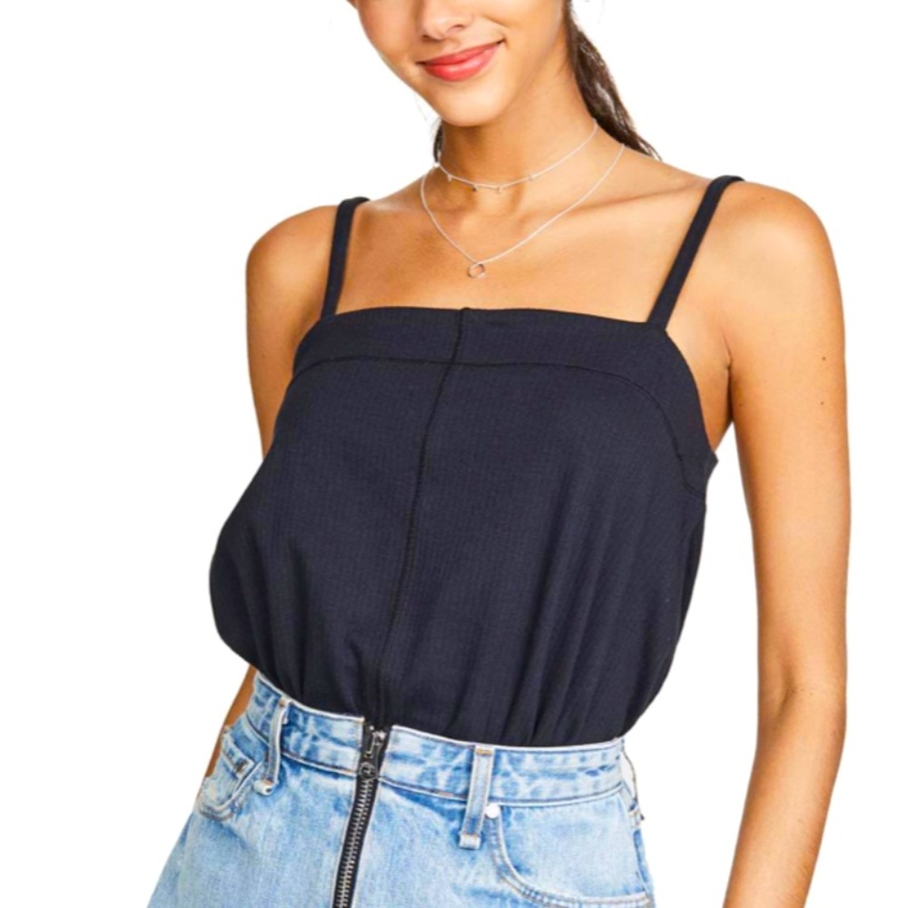 Free People Marissa Ribbed Bodysuit